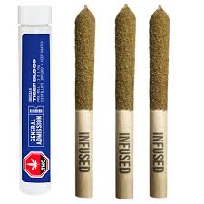 TIGER BLOOD DISTILLATE INFUSED PRE-ROLLS