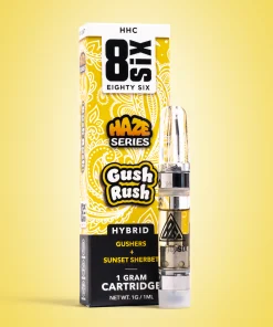 Gush Rush HHC Vape Cartridge (Gushers)