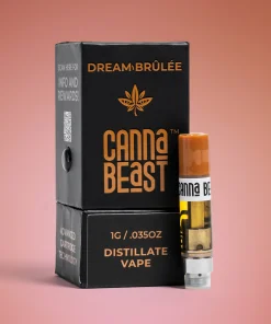 Canna Beast – Dream Brulee Delta-9 THC Vape Cartridge