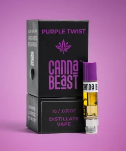 Canna Beast – Purple Twist Delta-9 THC Vape Cartridge