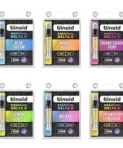 Binoid Delta 8 THC Vape Cartridges – Bundle