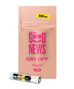 DAY OFF Peach Cartridge 1:2 CBD:THC 500mg