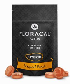 Live Rosin Tropical Punch Gummies
