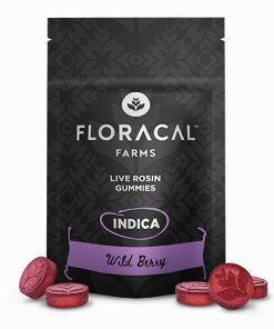 Live Rosin Wild Berry Gummies