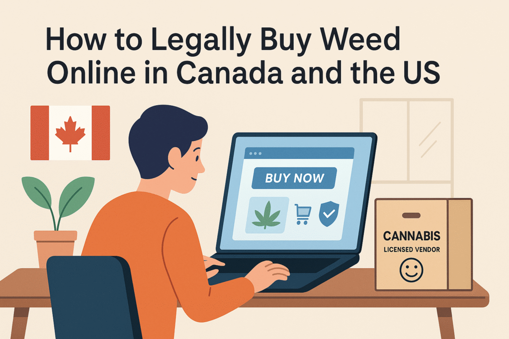 How to Legally Buy Weed Online in Canada and the US