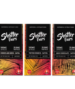 Euphoria Extractions Sativa Shatter Bars